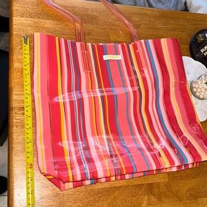 Large Jelly Clinique Tote